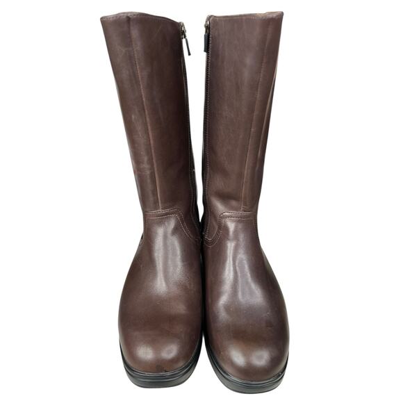 MBT Women’s Pomoja Brown Leather Vibram Riding Boot Size US 8-8.5 - Picture 7 of 13